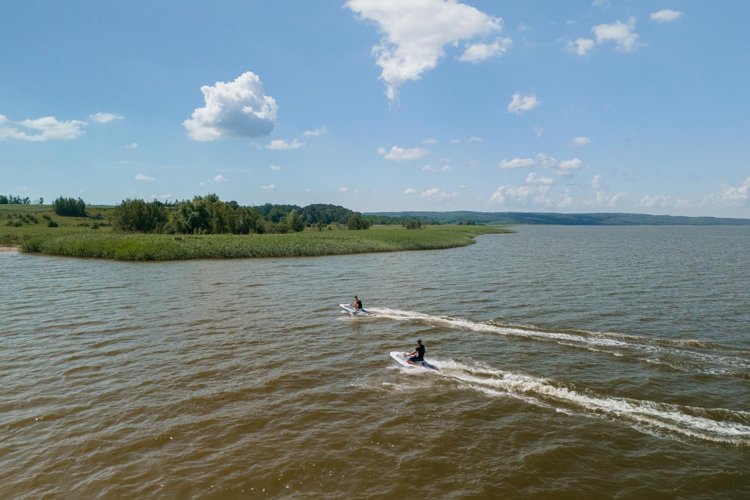 Im Wasser und auf dem Wasser